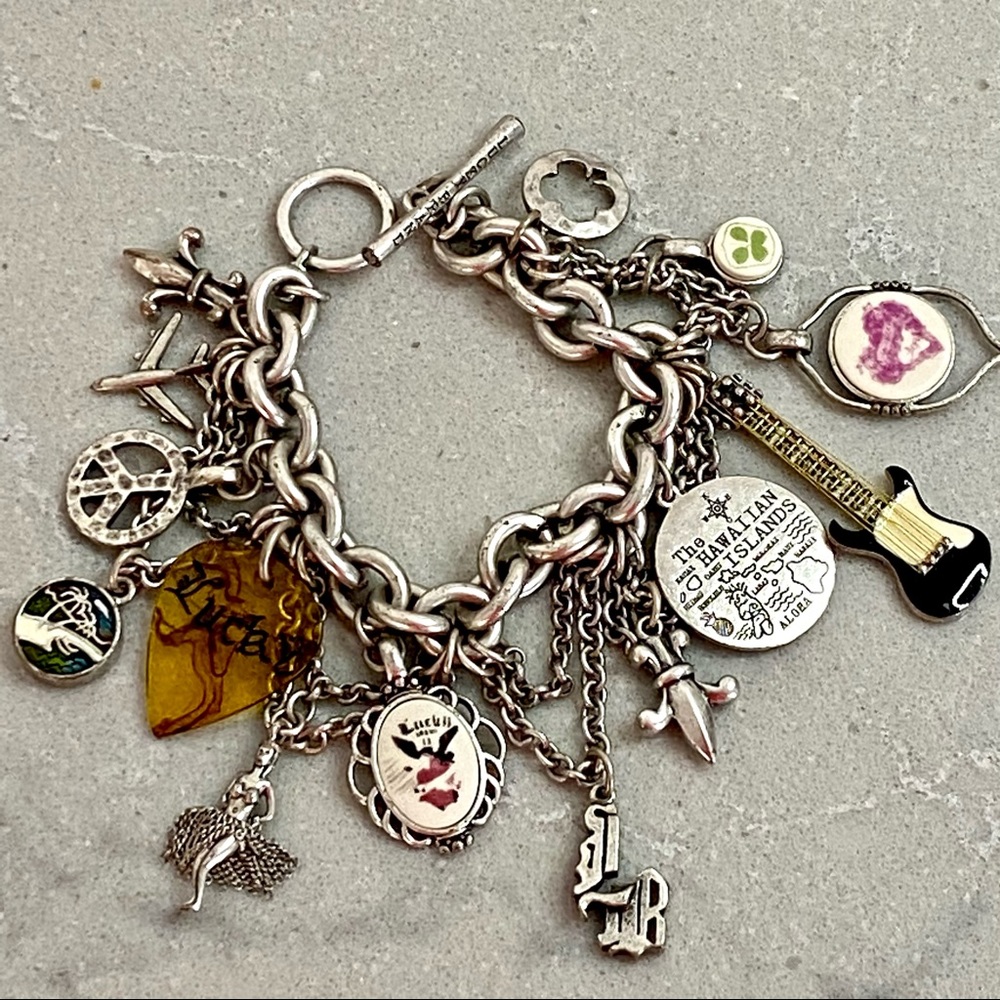 Vintage Lucky 🍀 Brand Charm Bracelet